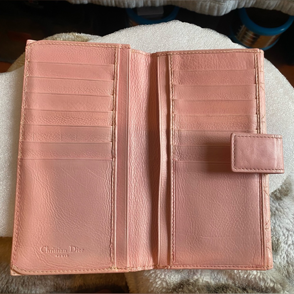 Dior Lady Dior pink Wallet - Picture 3 of 10